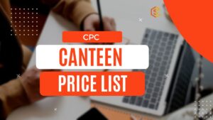 CPC Canteen Price List